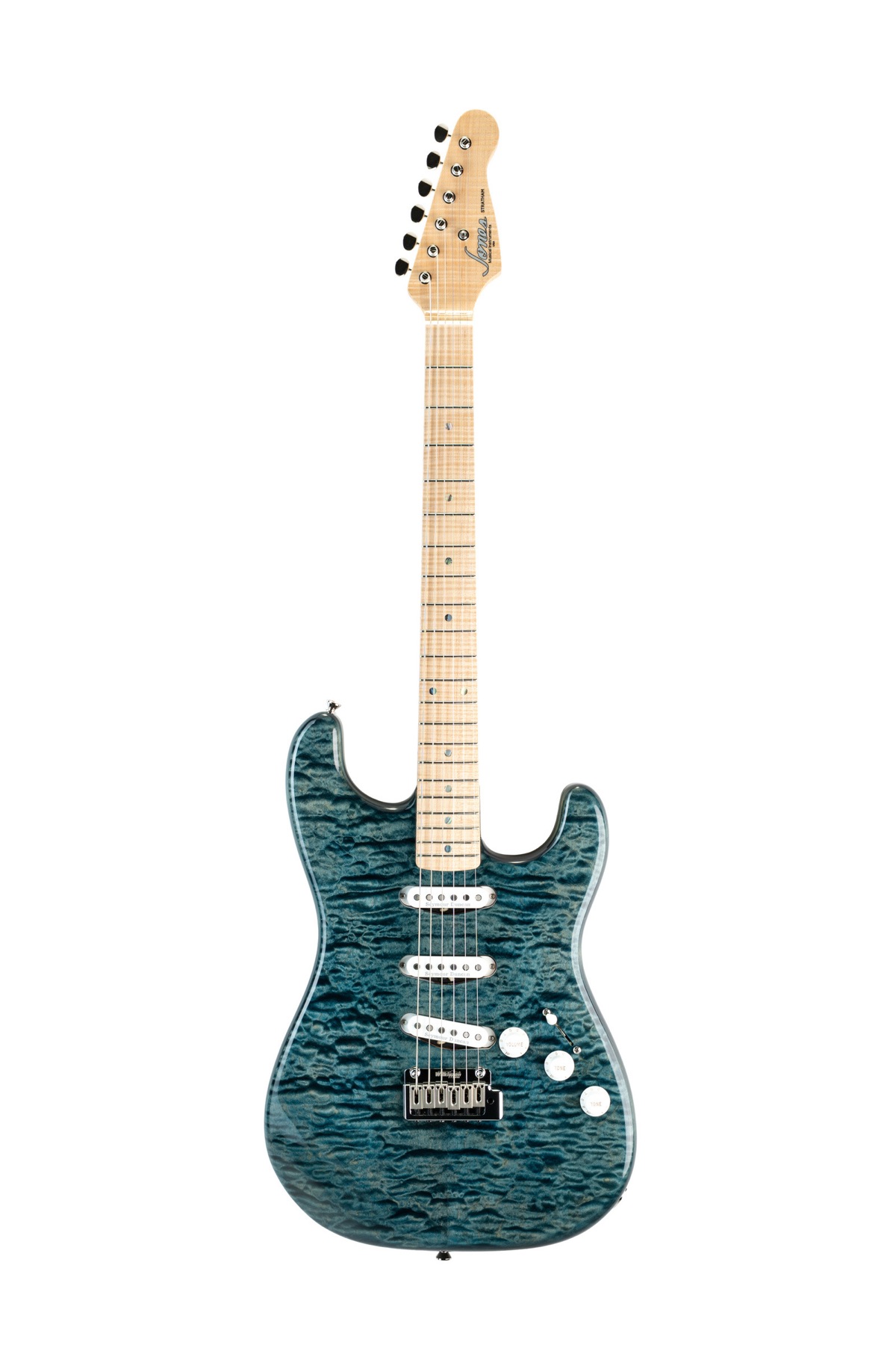Stratham in Ocean Blue finish