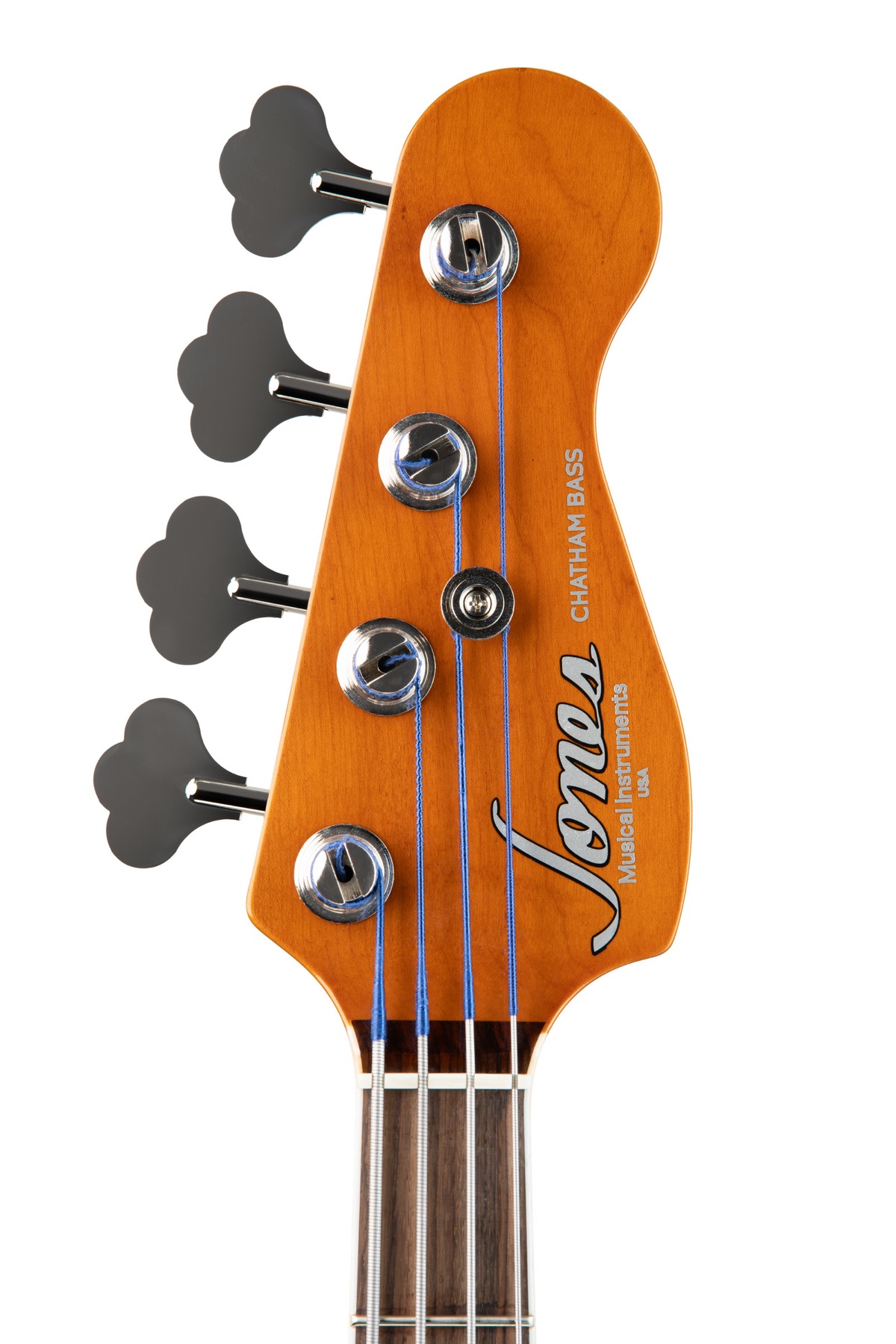 Chatham in Red, Dark Headstock finish
