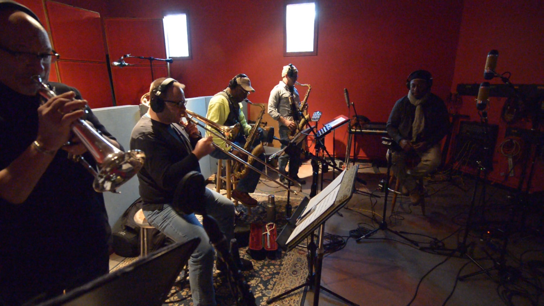 Darryl Jones in rehearsal