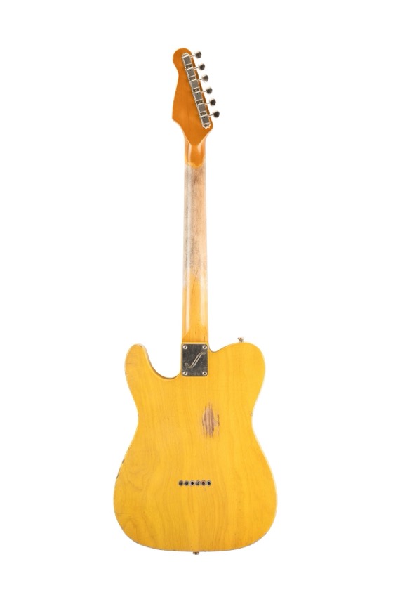 Telham Yellow Distressed