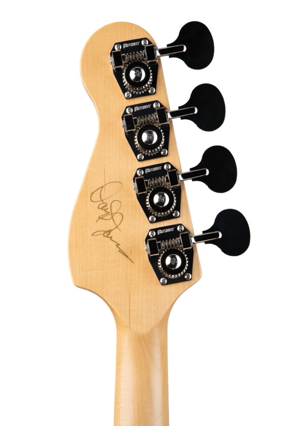 Gresham Sunburst, Natural Headstock